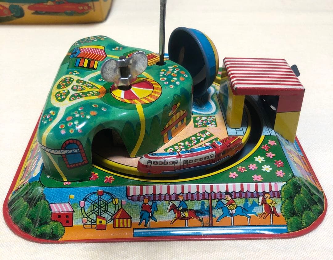 メカニカル バケーションランド エクスプレス　ブリキ　おもちゃ