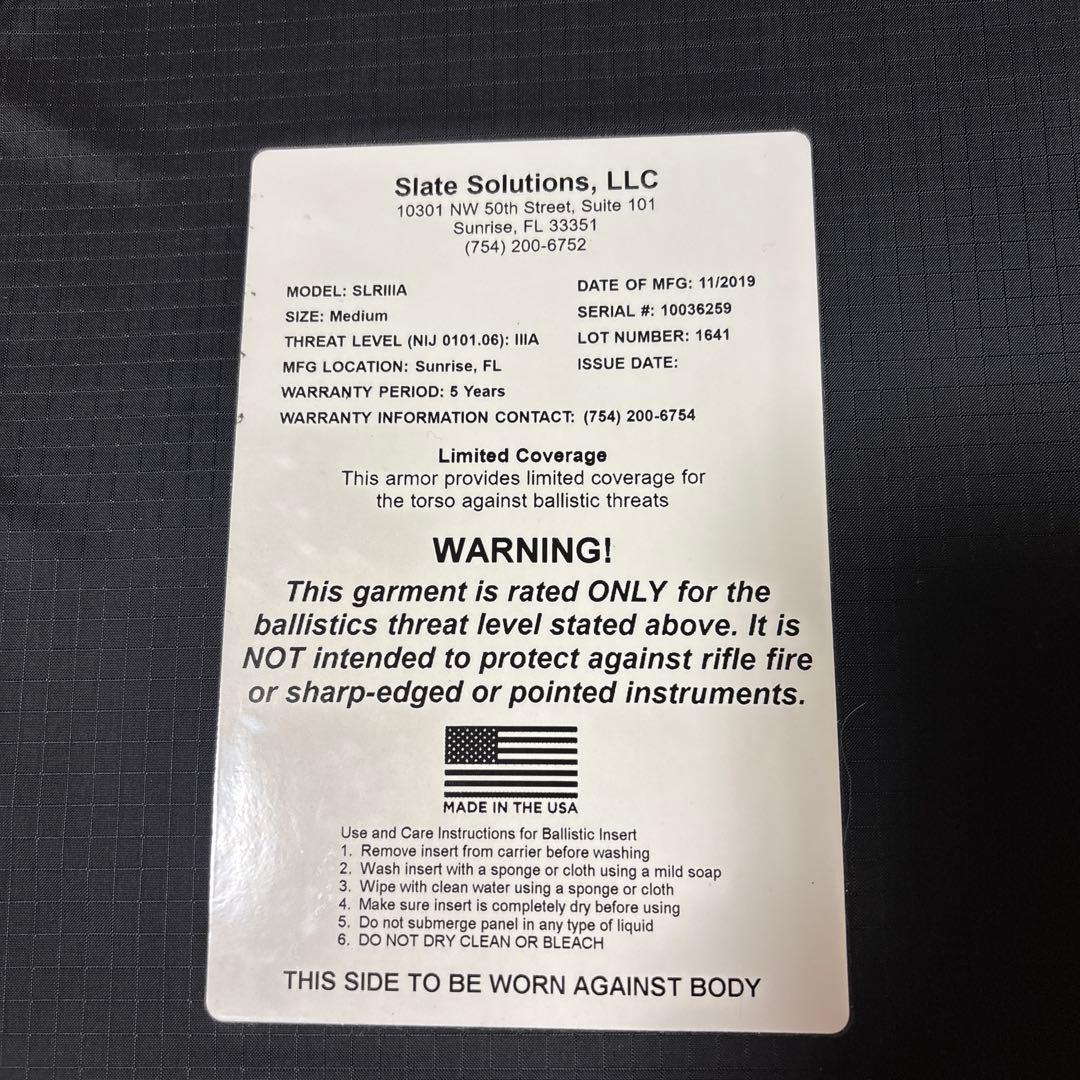 T3 Gear プレートキャリア S ＋ ソフトアーマーセット【米軍】　B32