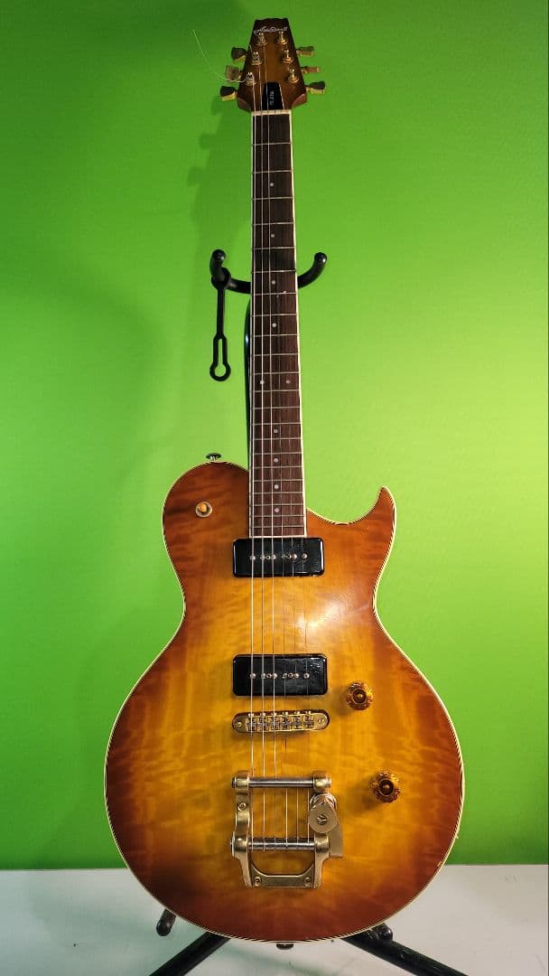 AriaPro ii PE-JR750 エレキギターソフトケース付動作品