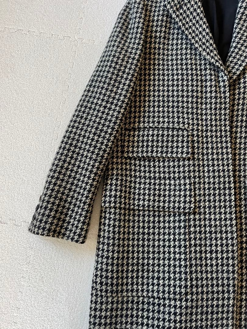 【12/24まで4000円オフ】マーガレットハウエル　千鳥格子柄　シティコート