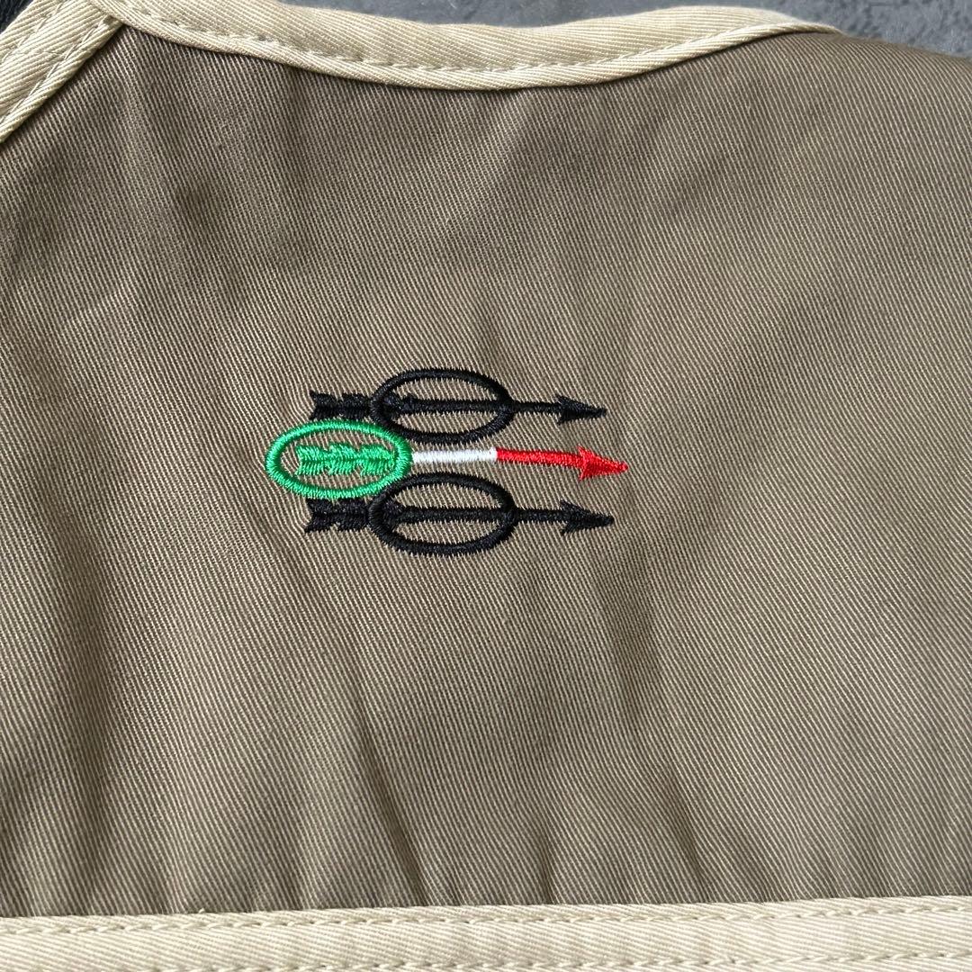 Beretta 本革 レザー XL メッシュバック ベスト ブラック ベージュ