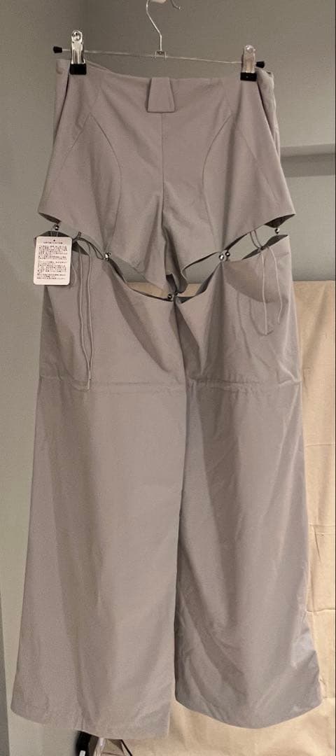 THEREDTHREAD G tech magnet legpants グレー