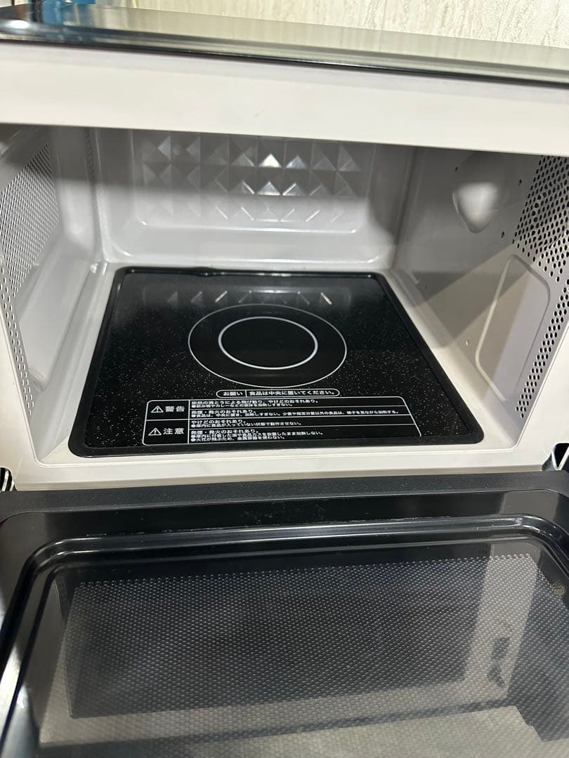 美品 Haier ヘルツフリー電子レンジ JM-FH18H ハイアール 家庭用