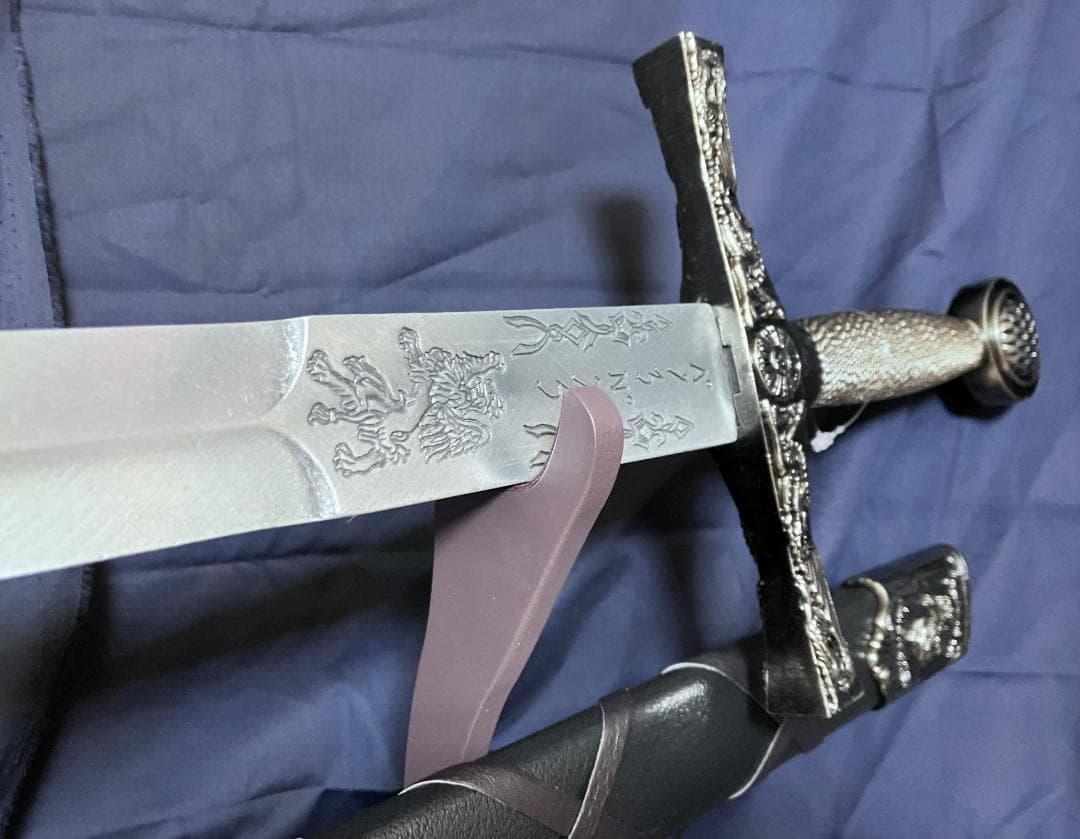 ※追記❷アリ：2本:新品未使用『エクスカリバー＆ダガー』DENIX製 模造刀剣類