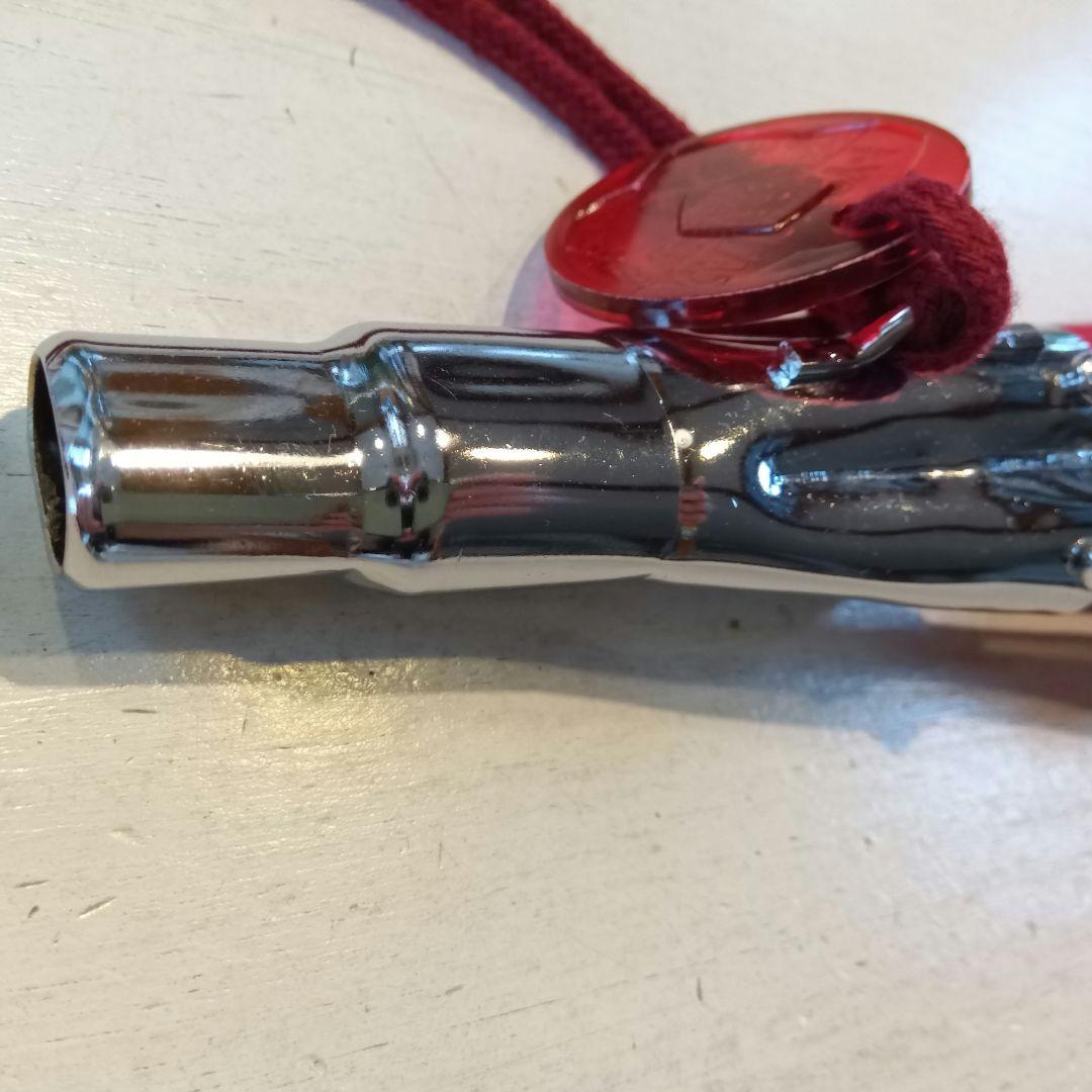 鹿島アントラーズ 金属製4連チアホーン ケース付 1セット　（その1）