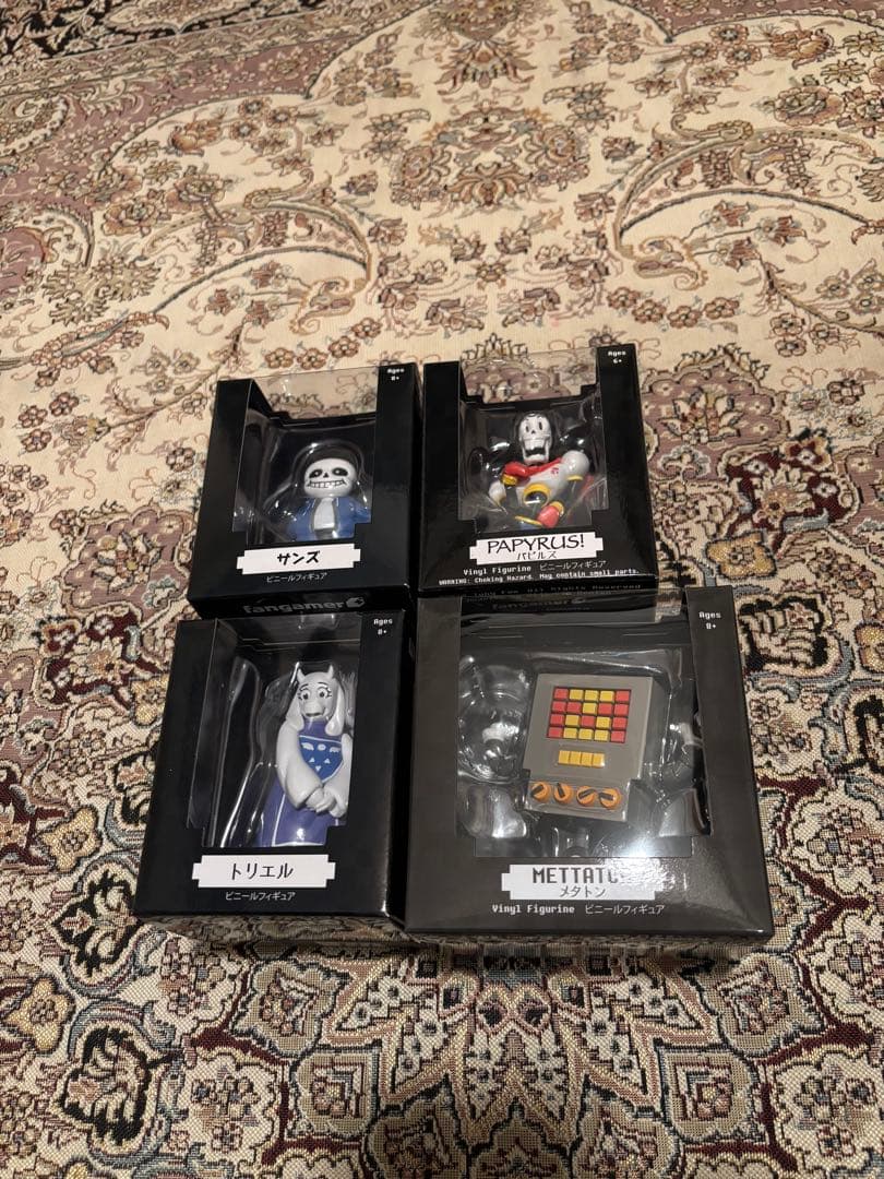 UNDERTALE フィギュアセット サンズ パピルス トリエル メタトン