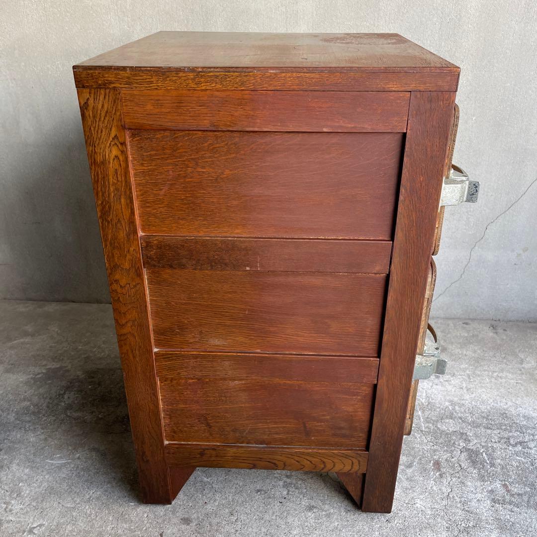 昭和レトロ　木製冷蔵庫　氷冷蔵庫　ビンテージ冷蔵庫