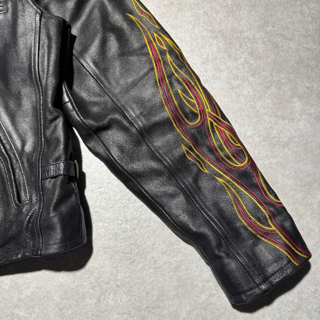 ジャケット・アウター HARLEY DAVIDSON vintage leather jacket