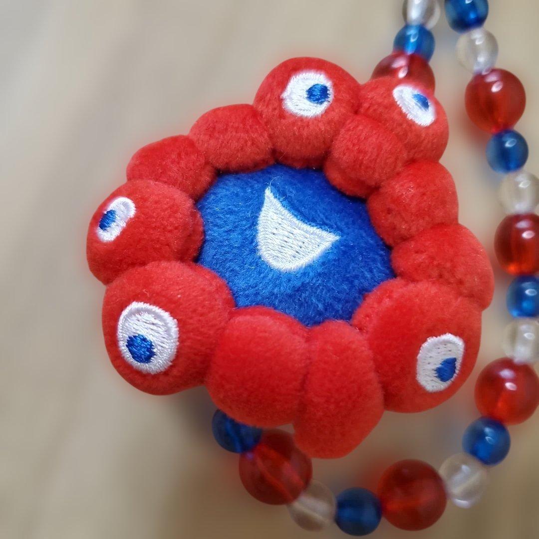 大阪関西万博限定品　ミャクミャクぬいぐるみブレスストラップ