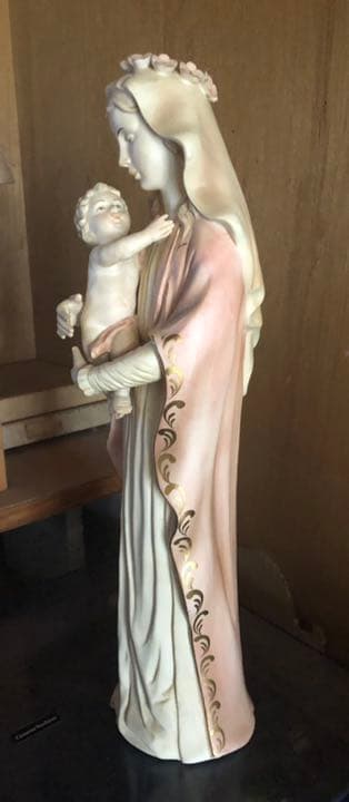 磁器人形　フィギュア　瀬戸ノベルティ　聖母子