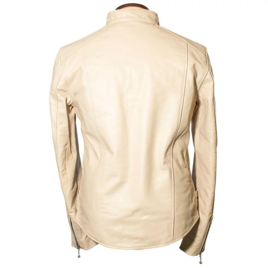 Horn Works 本革 UKシングルライダースジャケット バッファロー XL