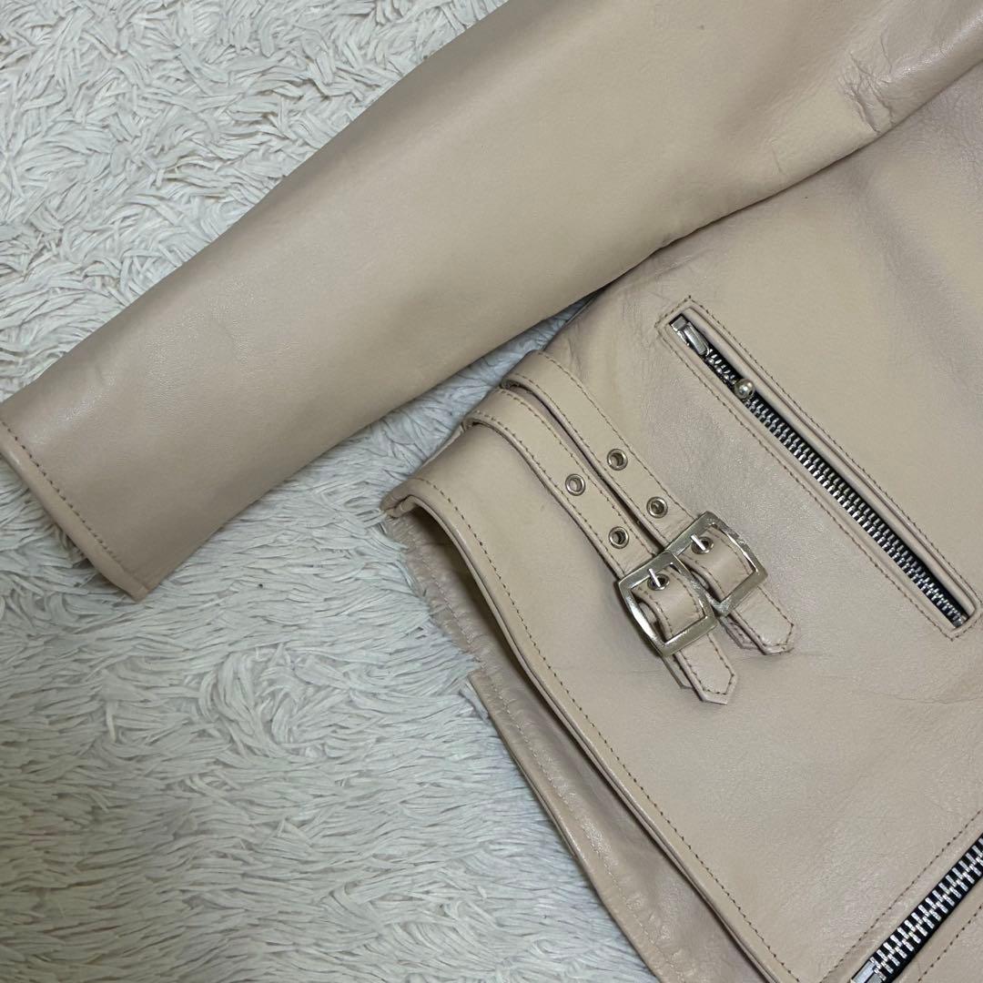 Horn Works 本革 UKシングルライダースジャケット バッファロー XL