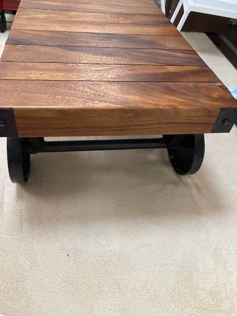 トロリーテーブル　Sサイズ　90センチ　ヴィンテージ風