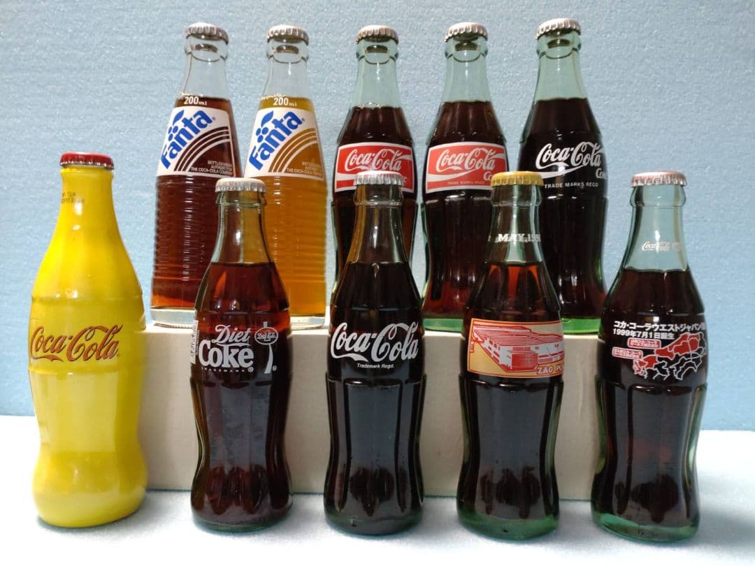 コカ・コーラ　コレクション　コレクター　旧ボトル　限定ボトル　期間限定　地域