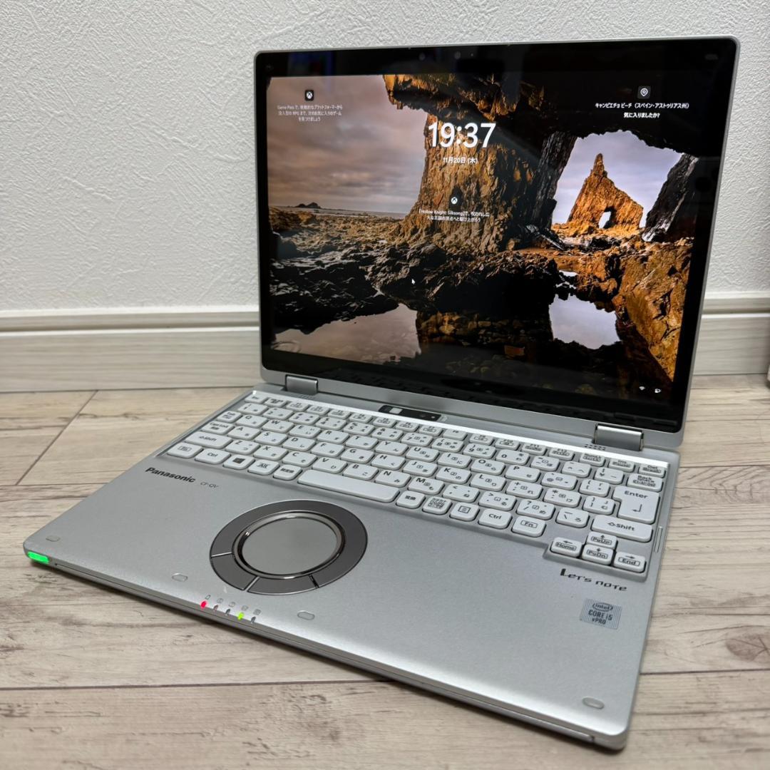 タッチパネル♫ 10世代 パナソニック Core i5 8GB SSD256GB