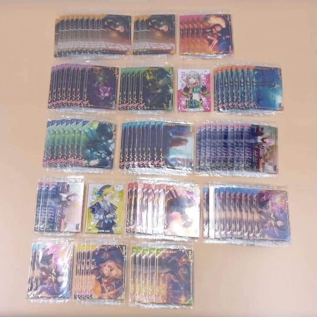 ❶未開封ありプロセカ ウエハースカード 箔押し レア 大量 まとめ売り
