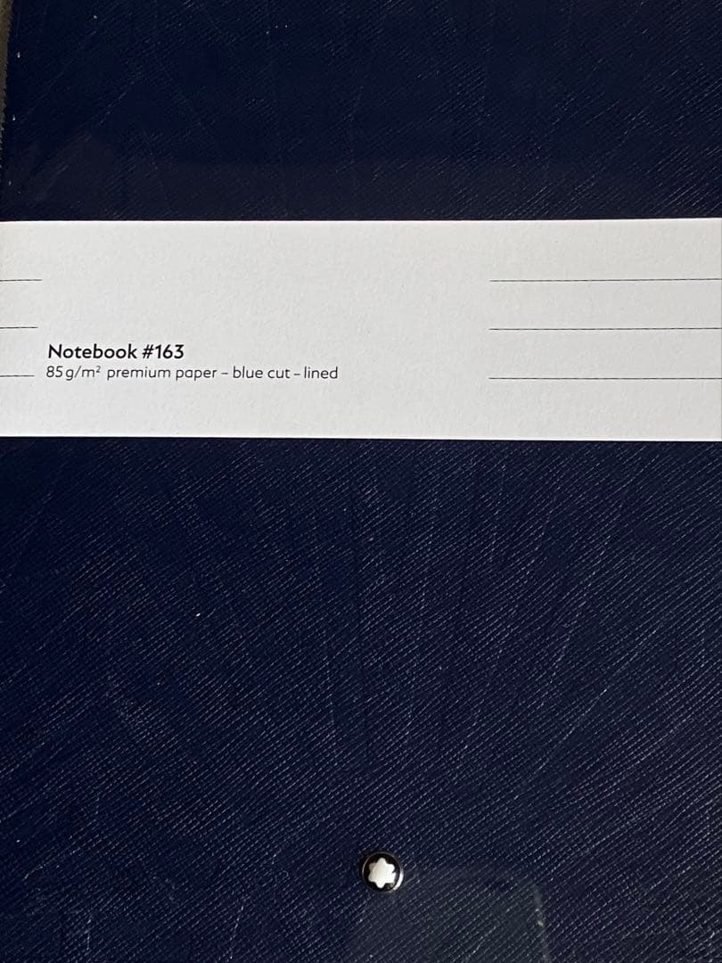 【新品未開封】モンブランNotebook #163