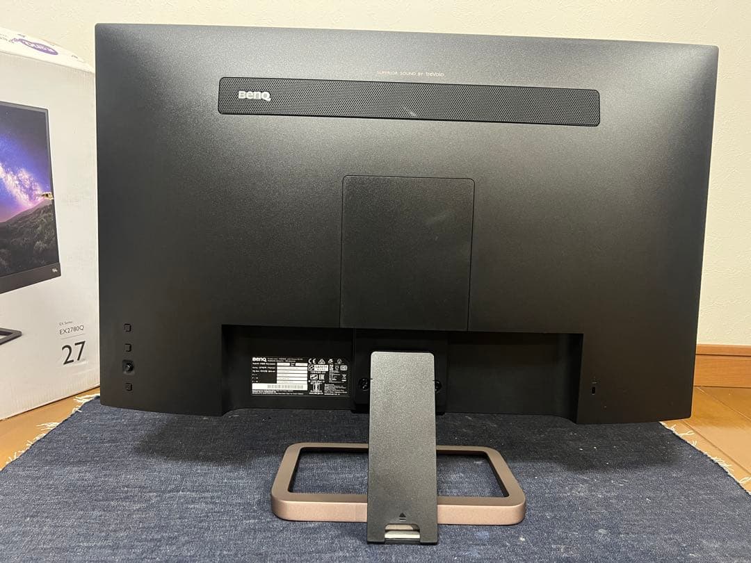 BenQ EX2780Q ゲーミングモニター 27型144 WQHD IPS