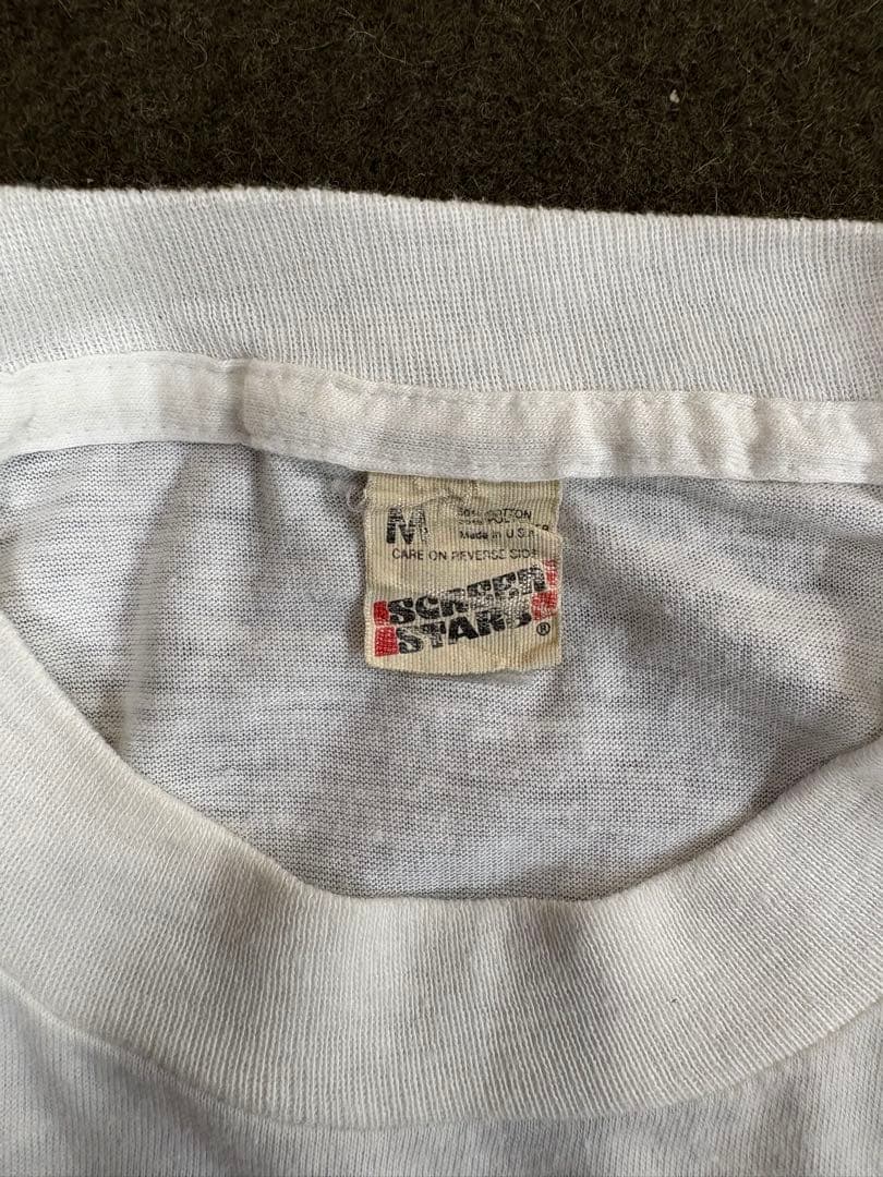 VINTAGE 80S LIVE AID Tシャツ ホワイト