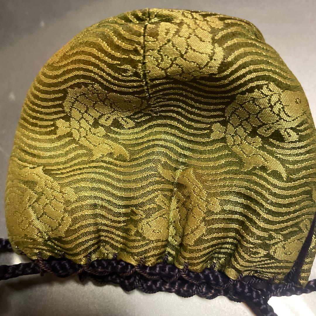 茶道具　京都　清水焼　朝日堂　茶入れ　茄子茶入　　京陶器　ビンテージ　赤茶色