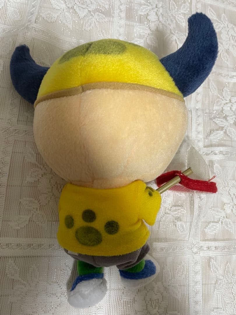 どうぶつの森＋　ぬいぐるみ　三英貿易　2001年製 おとこのこ 虫取り