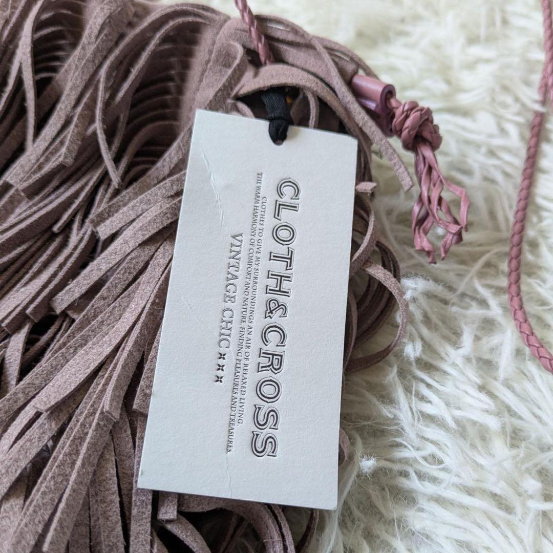 Cloth&Cross×MARY AL TERNA フリンジショルダーポーチ