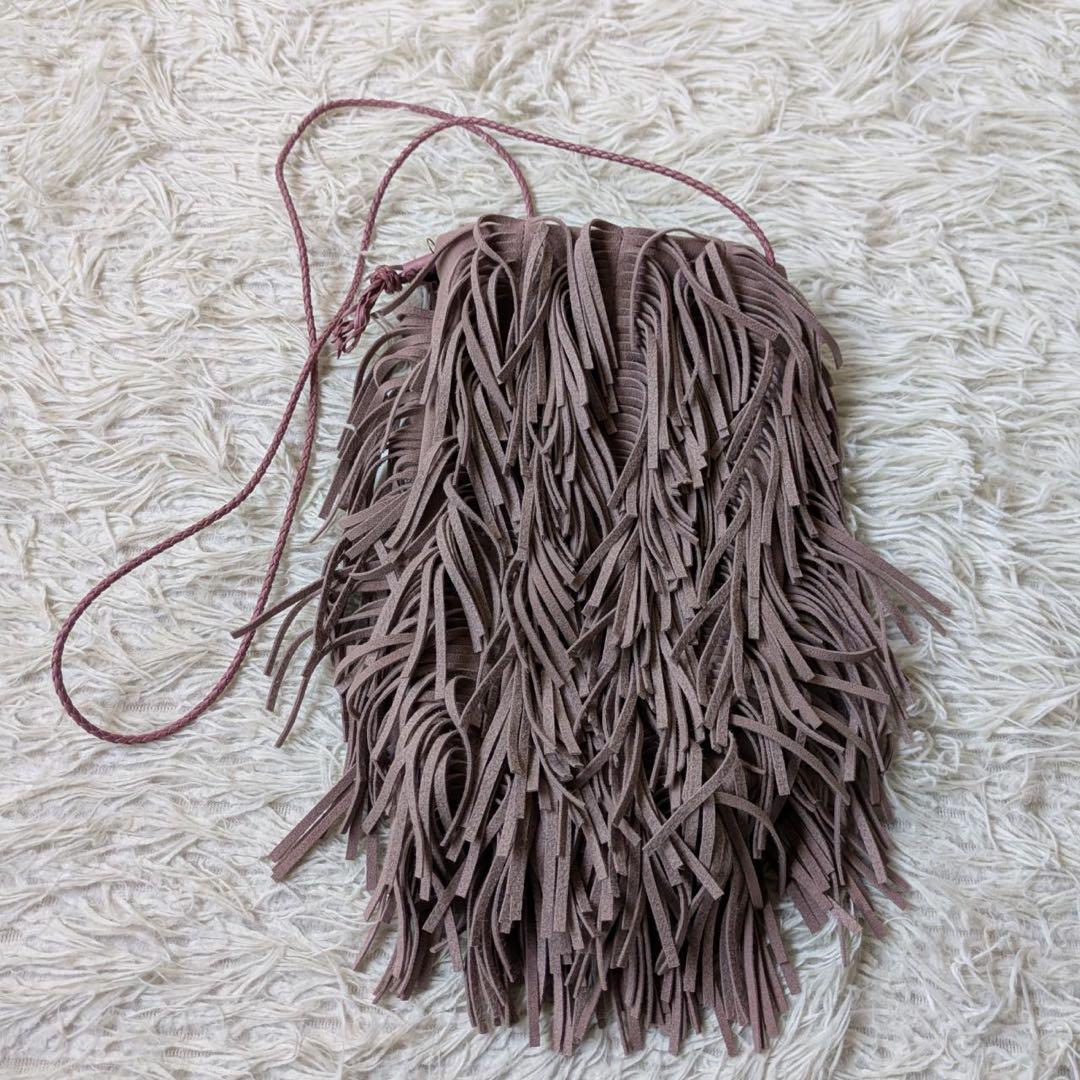 Cloth&Cross×MARY AL TERNA フリンジショルダーポーチ