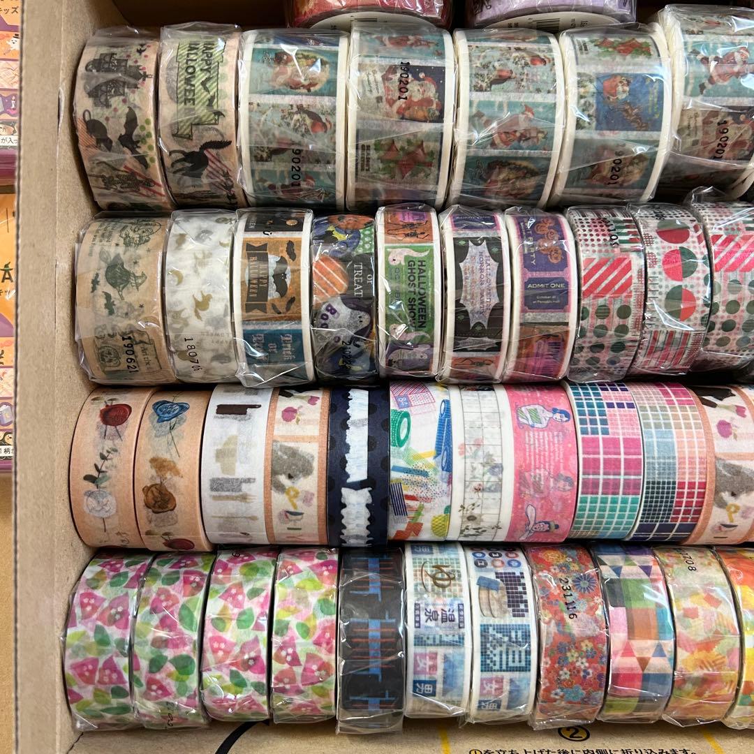 【121個】マスキングテープ まとめ売り（カモ井、mt、100均）