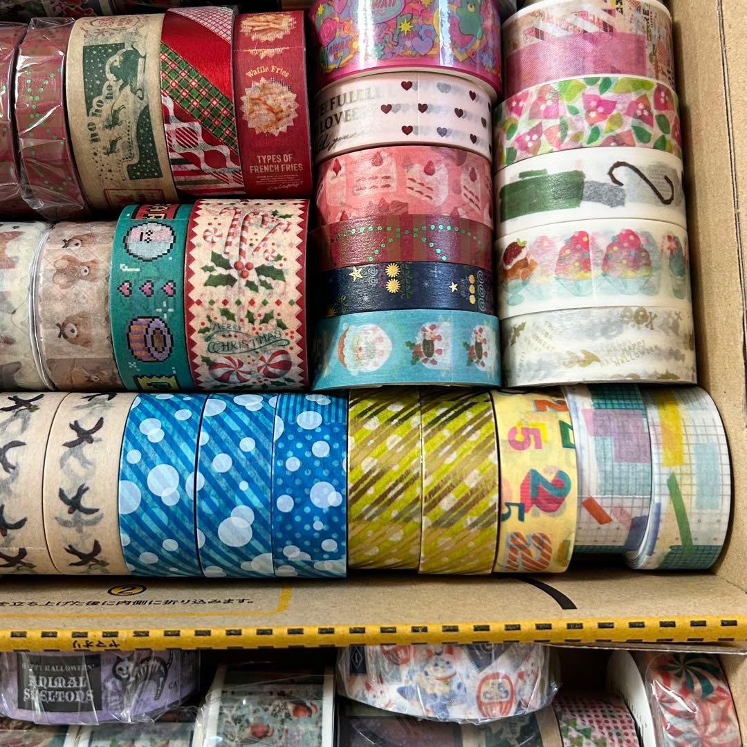 【121個】マスキングテープ まとめ売り（カモ井、mt、100均）