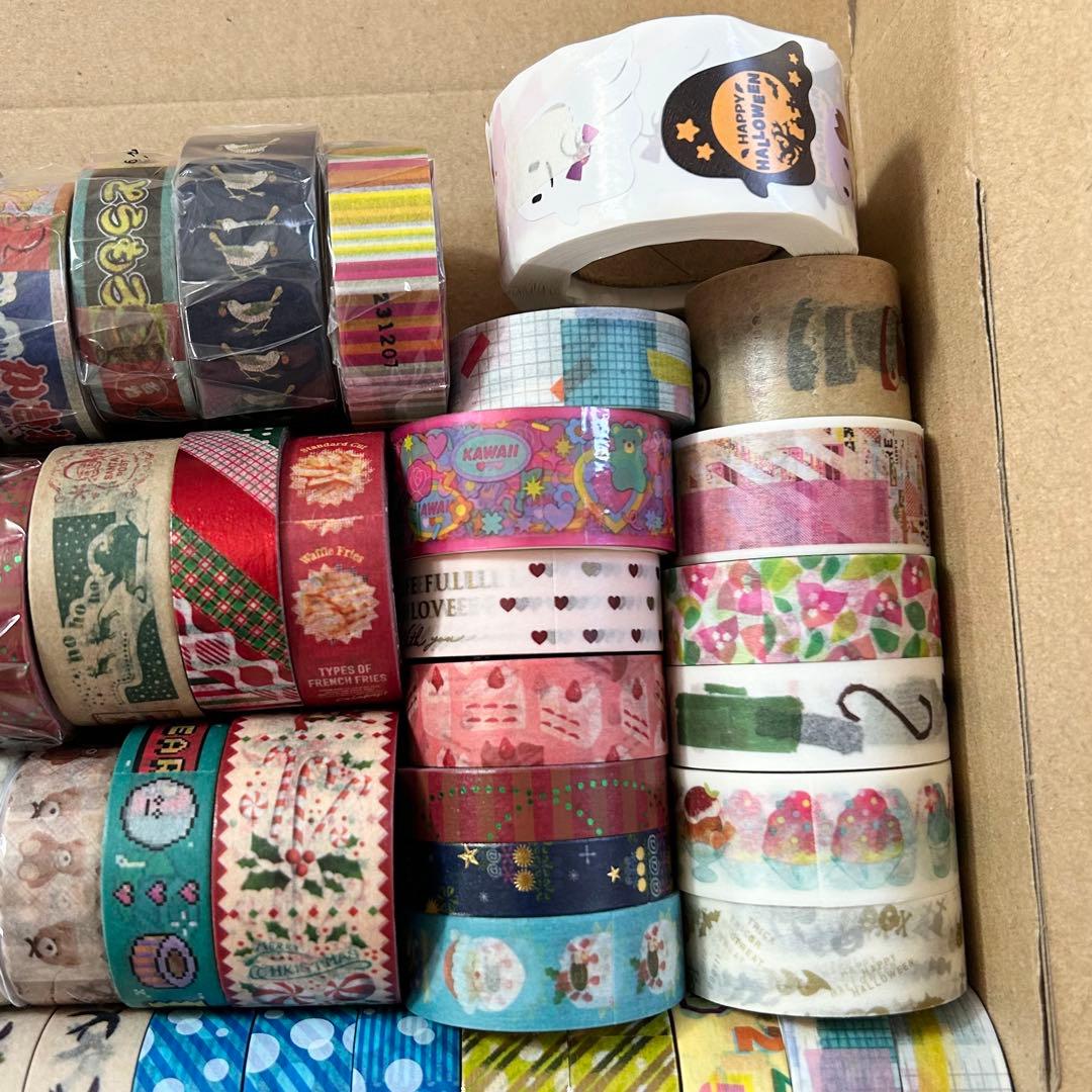 【121個】マスキングテープ まとめ売り（カモ井、mt、100均）