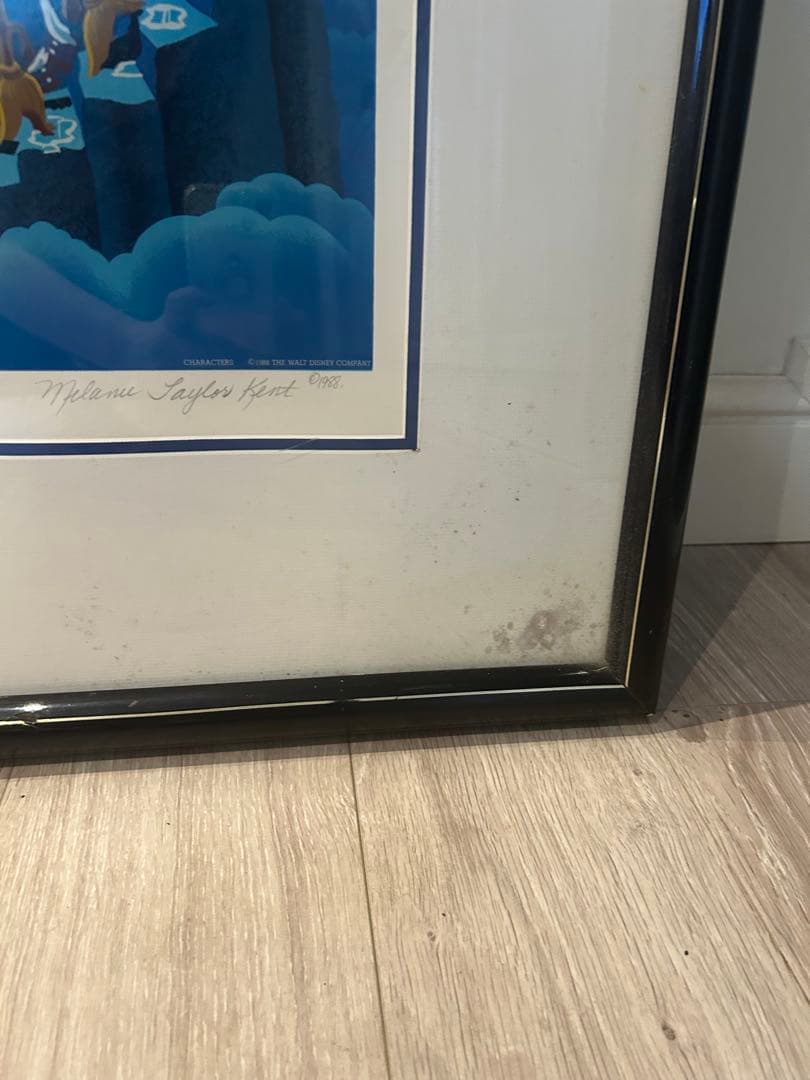 Happy 60th Birthday Walt Disney シルクスクリーン