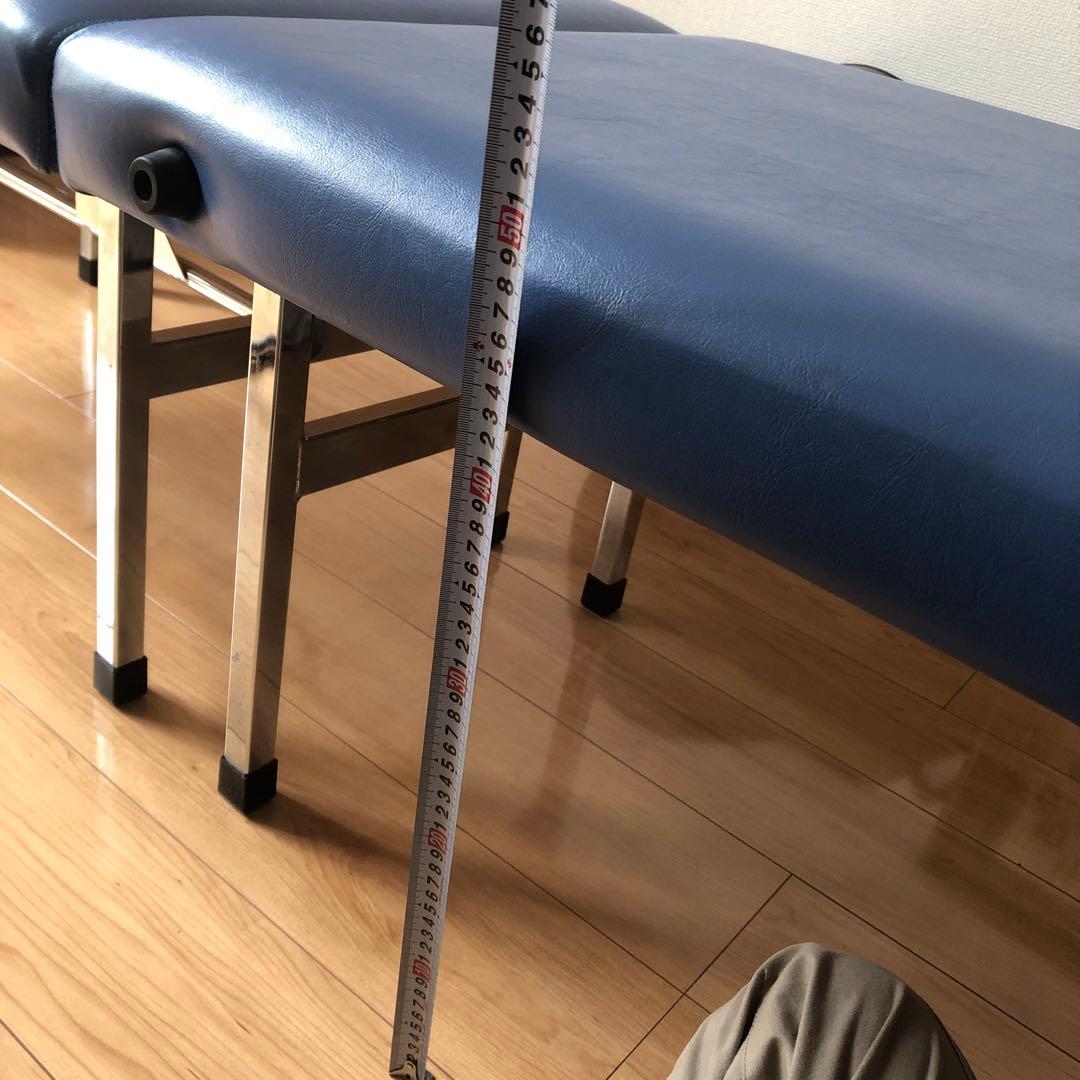 ふじおとさん専用 整体ベッド　青色 折りたたみ簡易ベッド 2004年製