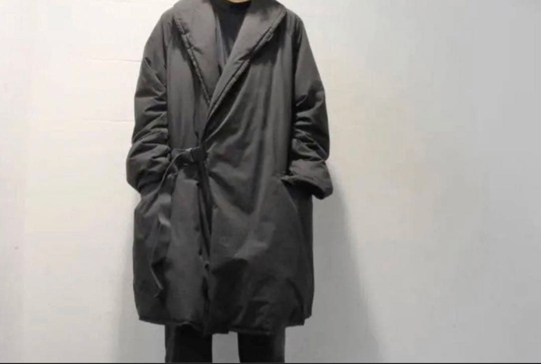 ⬜*a様 COMOLI PLIMALOFT　ショールカラーコート 3