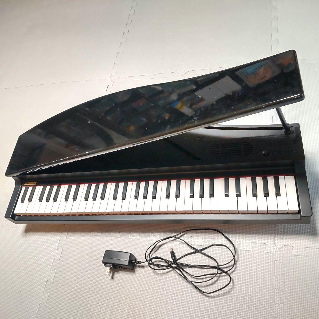 KORG MICROPIANO マイクロピアノ 黒 蓋付き