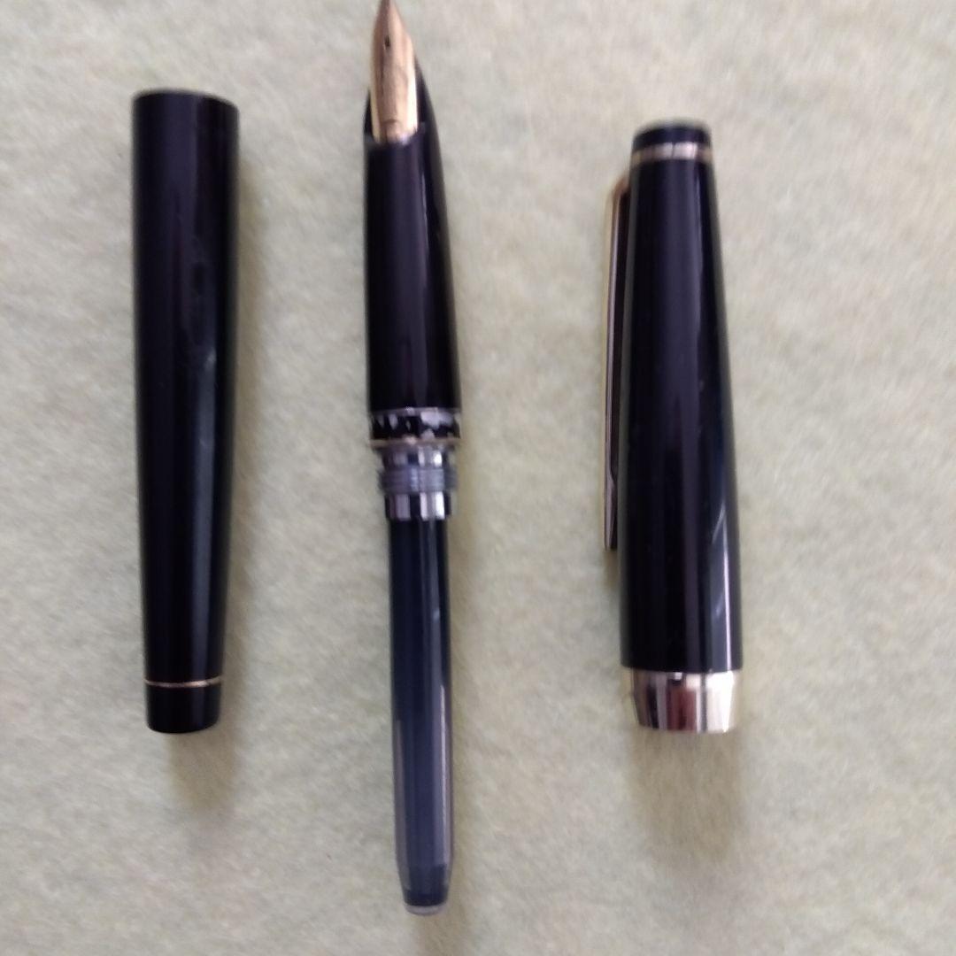 パイロット万年筆エリート　ペン先18K　インクカートリッジ付