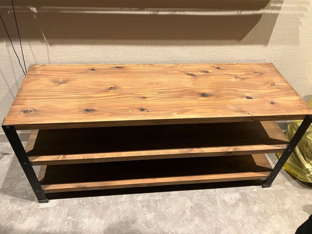 【送料込】INDUSTRIAL BRANCH テレビボード3段棚（TV23C別注