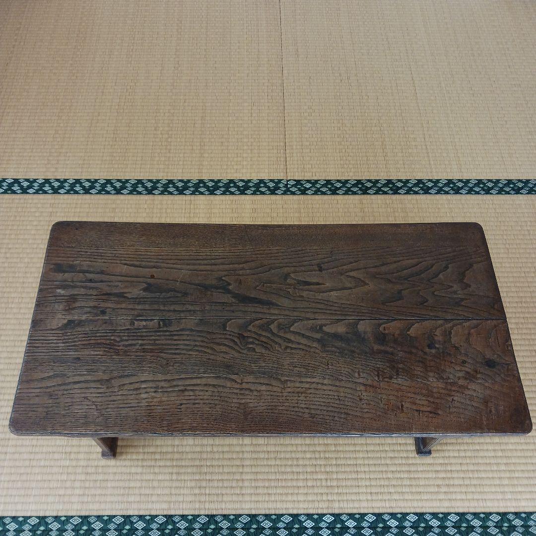 (希少) アンティーク文机　江戸~明治時代　寺子屋机(天神机) 古家具