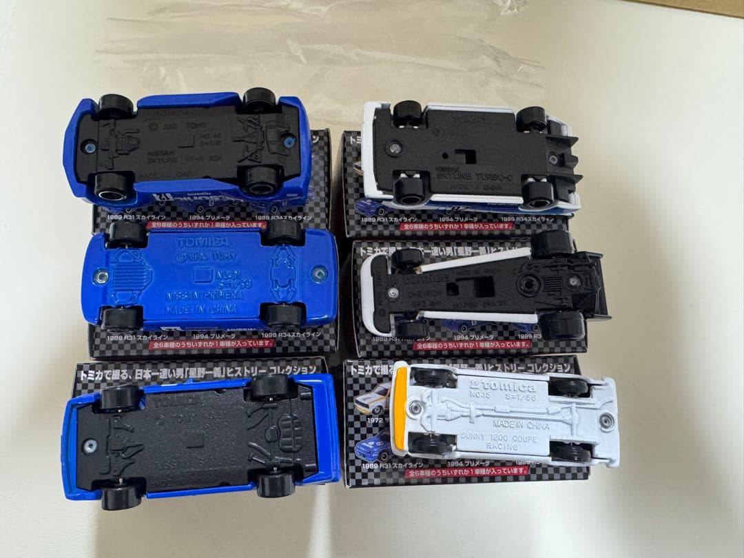 トミカ 星野一義 ヒストリーコレクション 6台セット