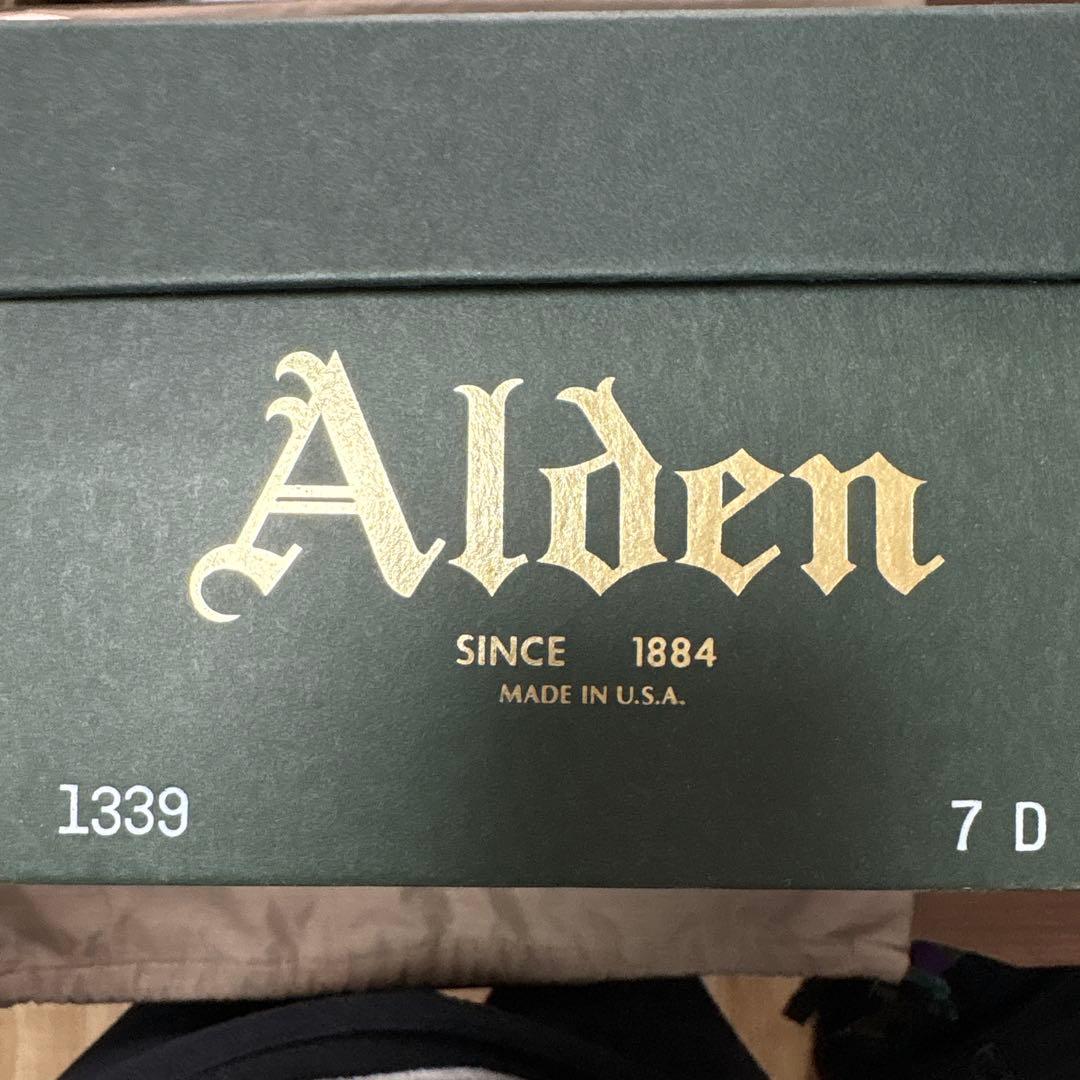 【超美品】ALDEN/オールデン コードバン プレーントゥ 9901 6.5D