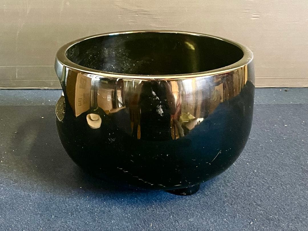 【KUMA】割引❣️「祖」 眉風炉 真塗 10号 元箱 （1010B）