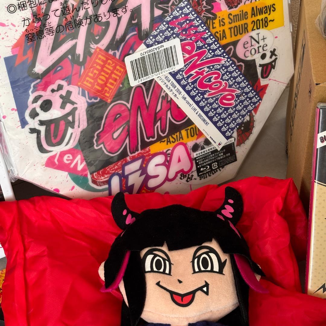 LiSA Blu-ray/DVD/CD LIVEグッズまとめ ペンライト