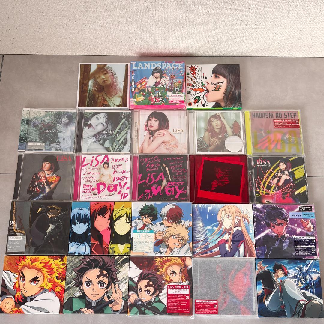 LiSA Blu-ray/DVD/CD LIVEグッズまとめ ペンライト