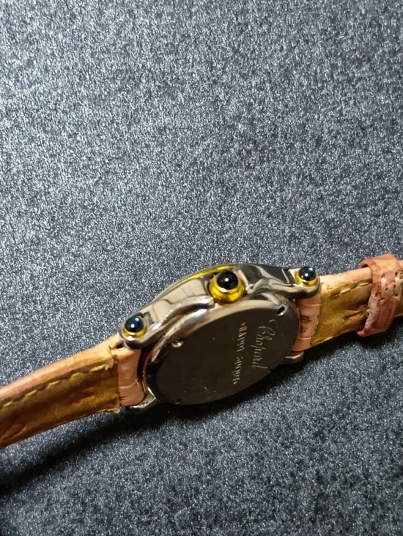 【限定品】★ Chopard 時計 シルバー×ゴールド ★替えベルト付【月と星】