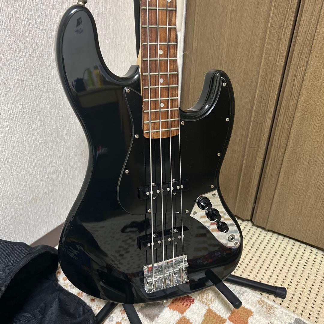 legendジャズベースタイプ珍しいヘッドブラック➕スタートセット