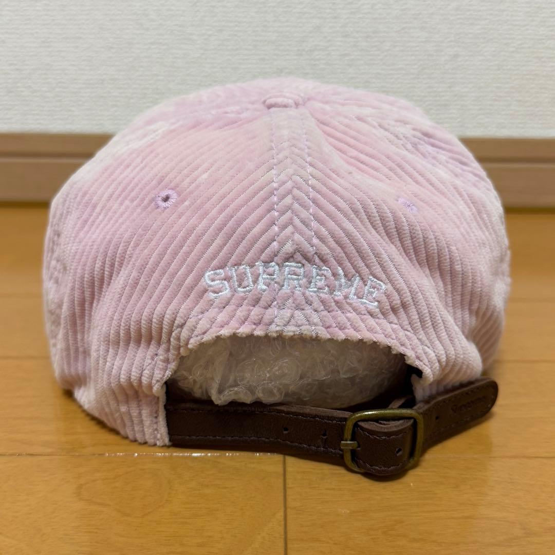 Supreme Corduroy S Logo 6-Panel ピンク 23aw