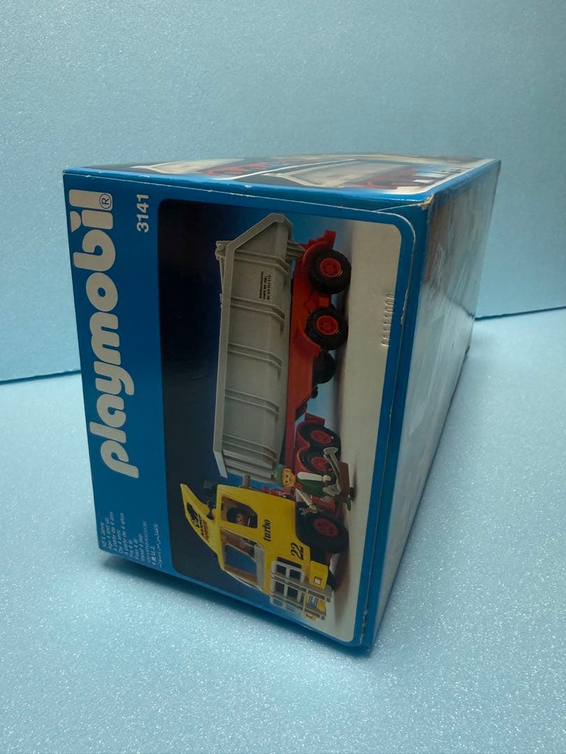 プレイモービル3141ダンプカー トレーラー 運搬車 工事車両playmobil