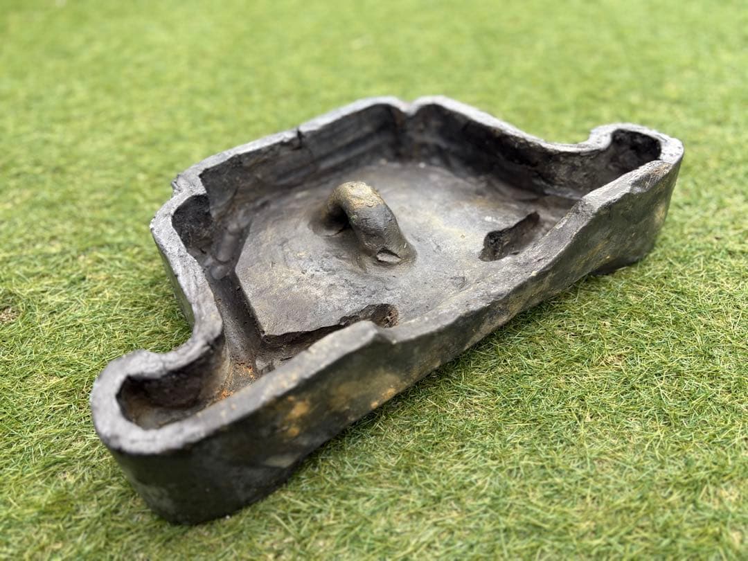 【昭和初期・鬼師手作り】激レア鬼瓦　特注品