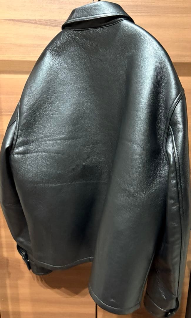 ZARA フェイクレザージャケット XL