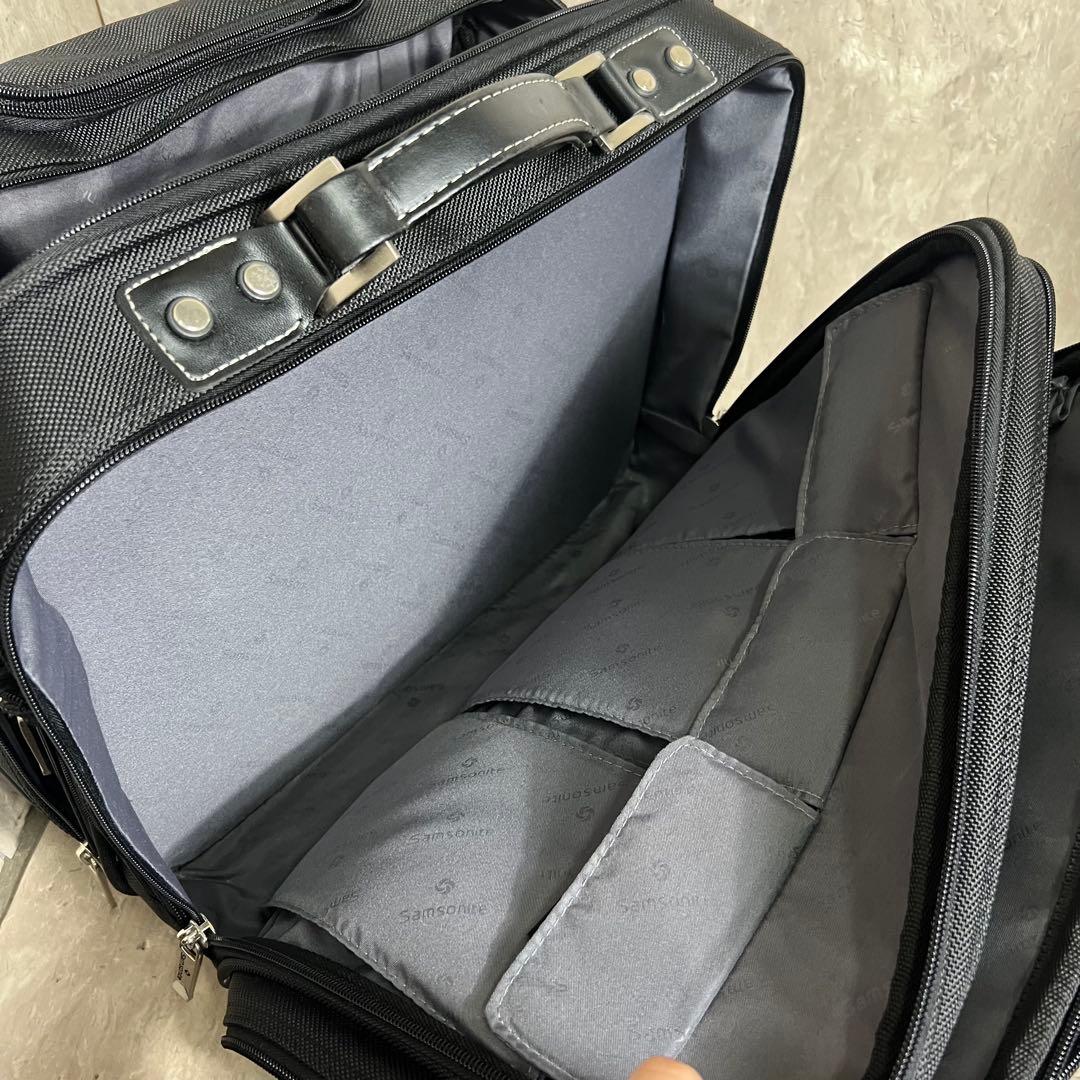 極美品 付属品多数 Samsonite PCバック ポーチ付 キャリーバッグ