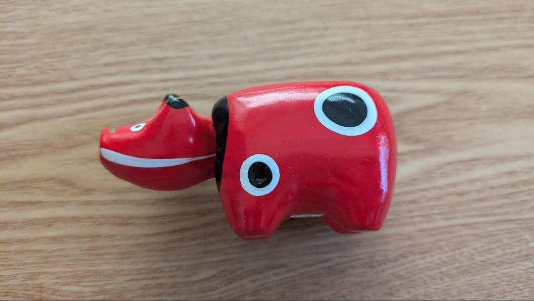 神獣ベコ　ケルベコス　張り子　工芸品